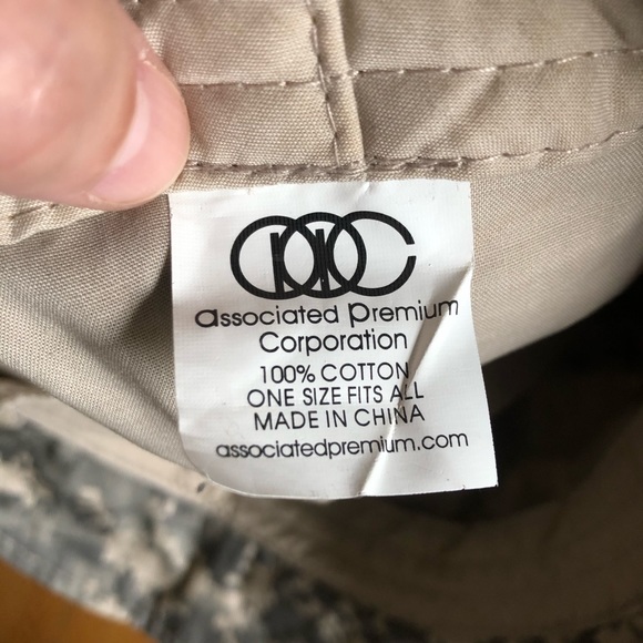 Rare Detroit Pistons Army Camo Bucket Hat - Picture 7 of 8